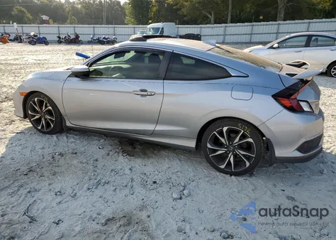 2017 Honda Civic Si из США, поврежденный, VIN 2HGFC3A57HH754776